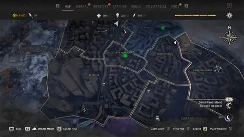 Dying Light 2 Safe Locations And Combinations Central Loop