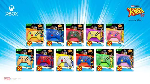 X-Men '97 Xbox controllers