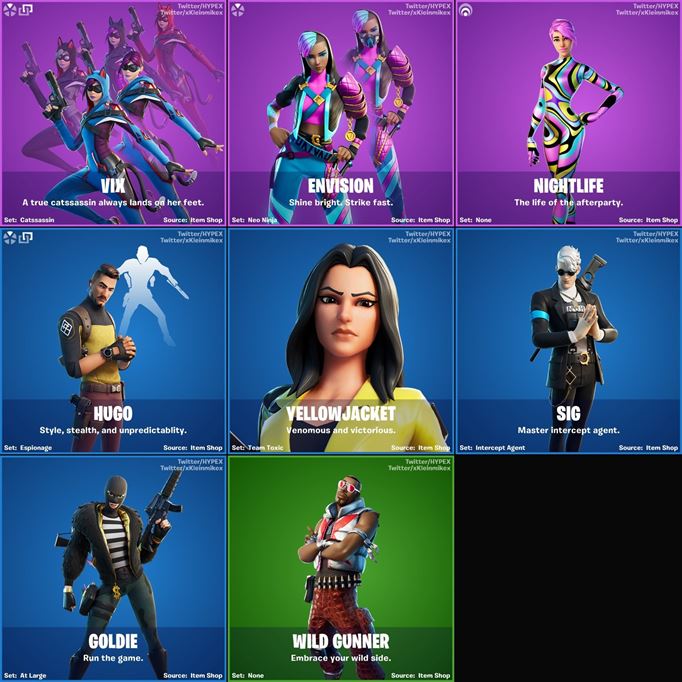 Fortnite Skins Coming Soon Leaked Fortnite Skins Leaked And Unreleased Cosmetics Patch V12 50 Ggrecon