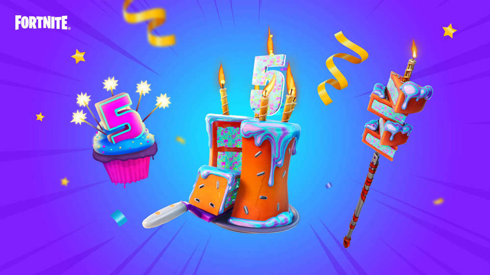 Fortnite Battle Royale 5th Birthday: Complete Birthday Quests And Unlock Rewards