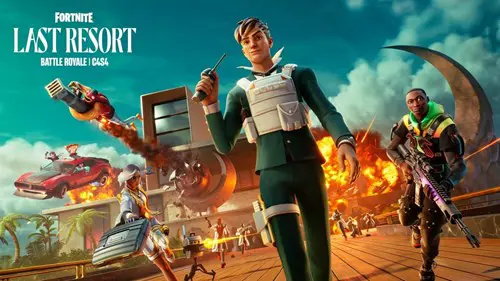 Key art for Fortnite Chapter 4 Season 4 Last Resort