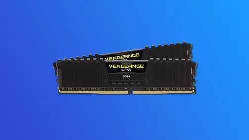 Corsair Vengeance LPX RAM, two sticks of 8GB each