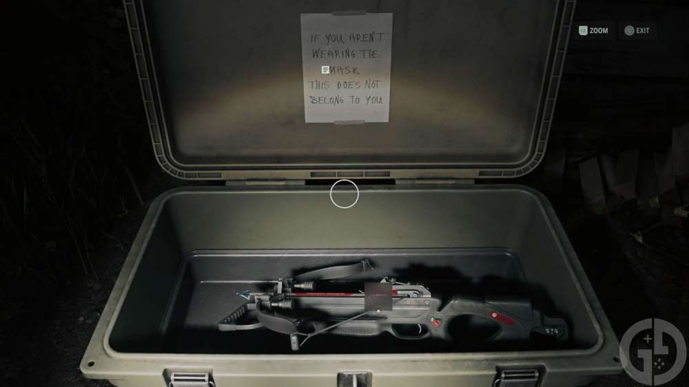 How to find the crossbow in Alan Wake 2