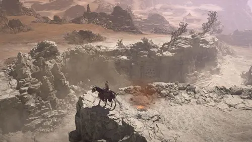 Key art of a mount in Drysteppes in Diablo 4