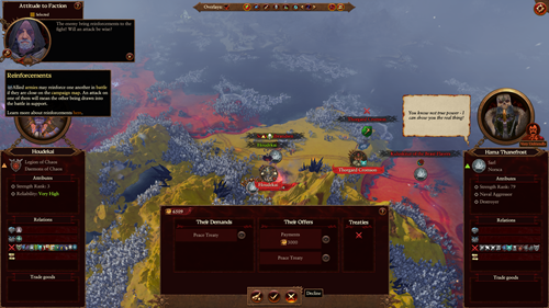 total war warhammer 3 diplomacy