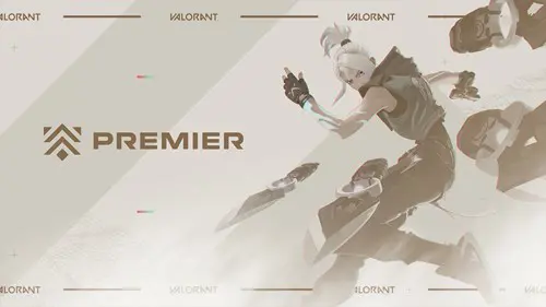 VALORANT Premier Mode key art featuring Jett