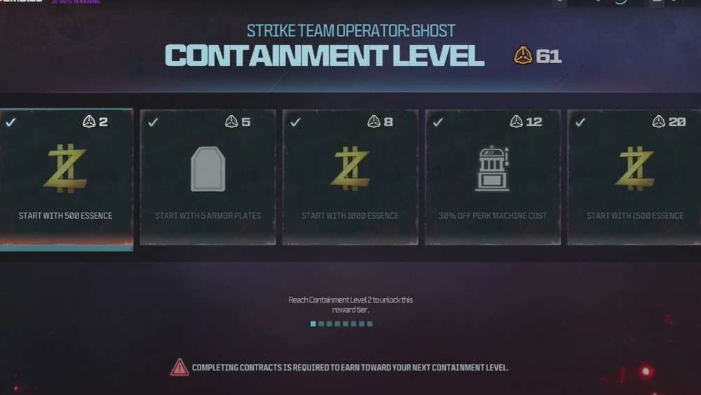 What are Containment Levels in MW3 Zombies?