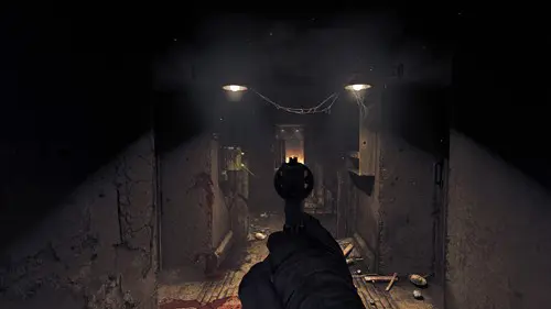 an image of Amnesia: The Bunker gameplay