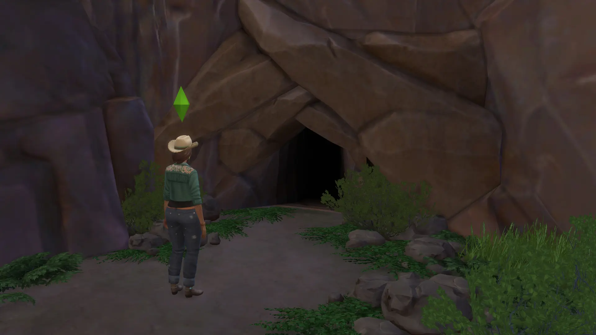 Dreadhorse Caverns location in The Sims 4 Horse Ranch