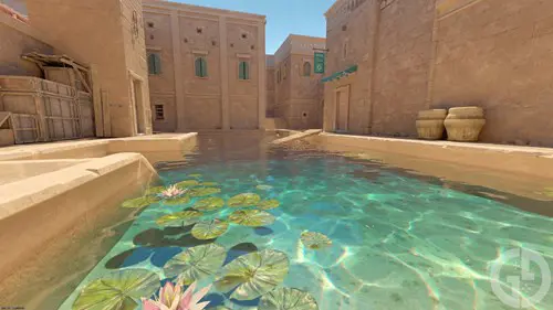 Image of water on Anubis in CS2