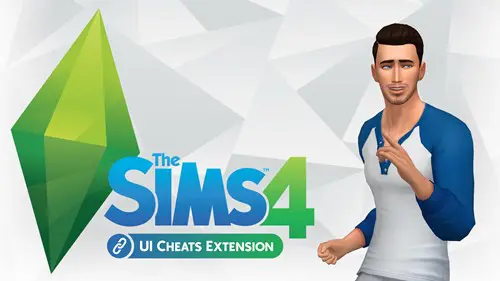 UI Sims 4 cheat banner