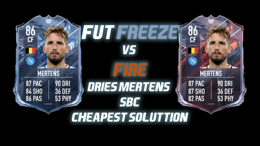 FIFA 22 Dries Mertens SBC: Cheapest Solution