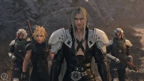 Cloud & Sephiroth in Final Fantasy 7 Rebirth, a sequel to FF7 Remake