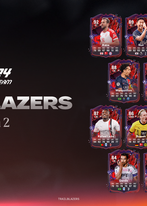 All EA FC 24 Trailblazers Team 2 players, including Ronaldo, Son, Kane & more