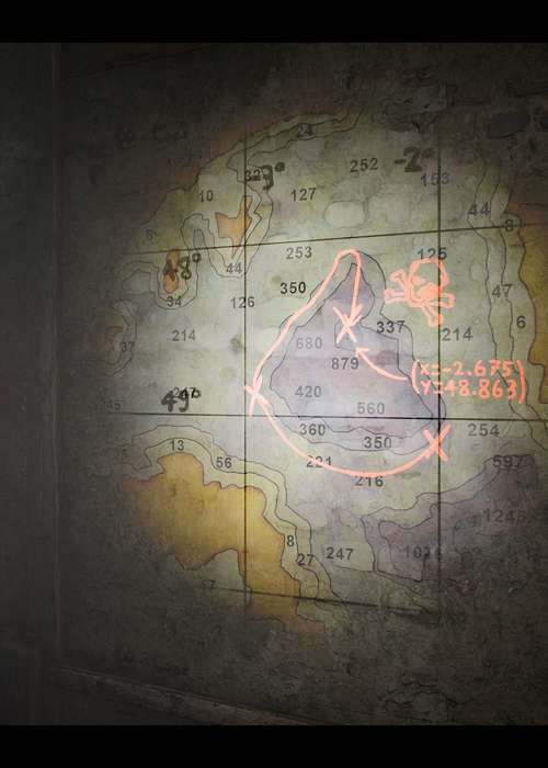 Broken Pieces Map Coordinates Answer